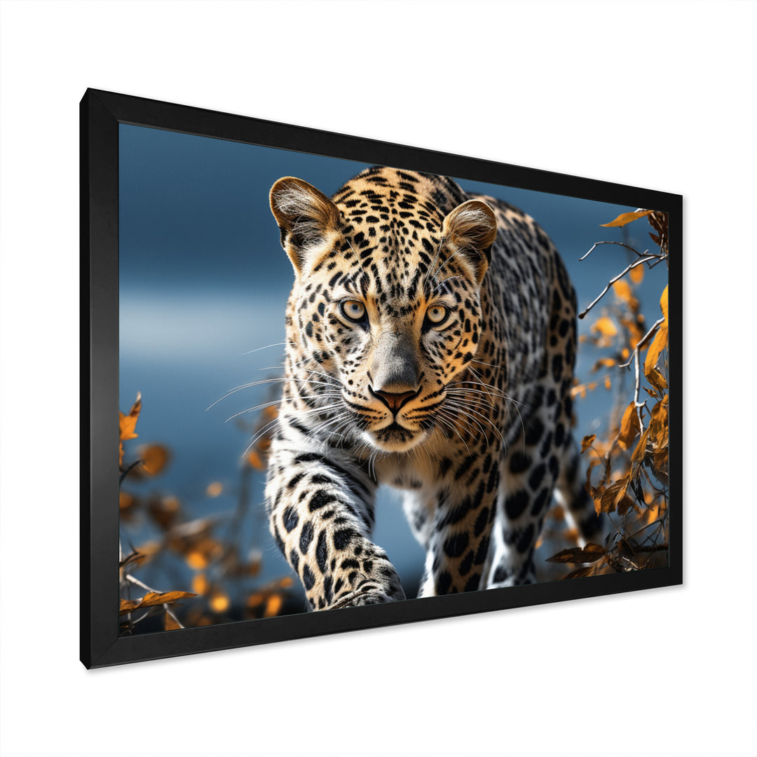 Leopard Sleek Leopard - Leopard Canvas Wall Art