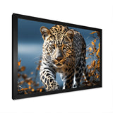 Leopard Sleek Leopard - Leopard Canvas Wall Art