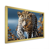 Leopard Sleek Leopard - Leopard Canvas Wall Art
