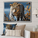 Leopard Sleek Leopard - Leopard Canvas Wall Art