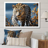Leopard Sleek Leopard - Leopard Canvas Wall Art