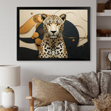 Leopard Elegance Geometric - Leopard Wall Decor