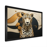 Leopard Elegance Geometric - Leopard Wall Decor