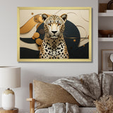 Leopard Elegance Geometric - Leopard Wall Decor