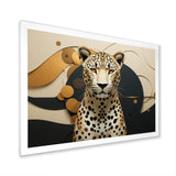 Leopard Elegance Geometric - Leopard Wall Decor
