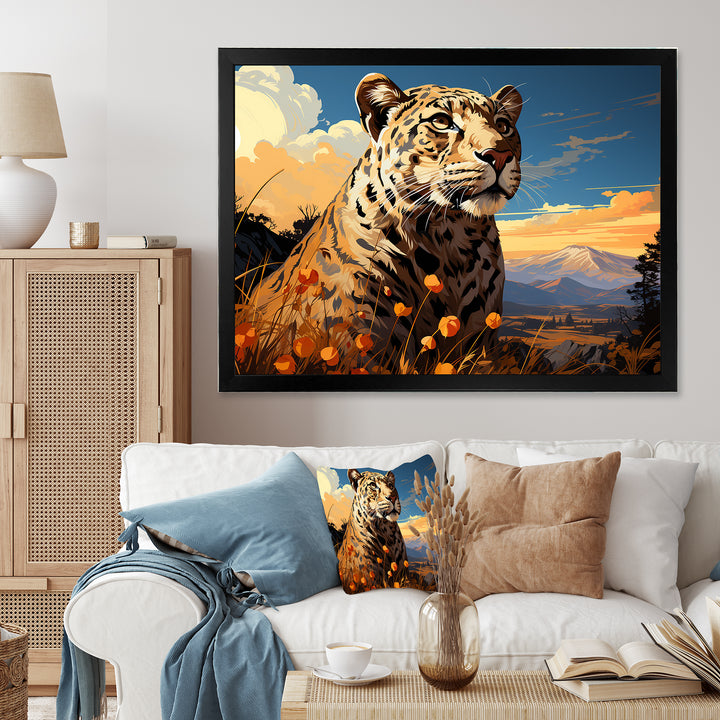 Leopard Lookout In Africa - Leopard Wall Art Prints