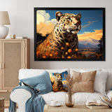 Leopard Lookout In Africa - Leopard Wall Art Prints