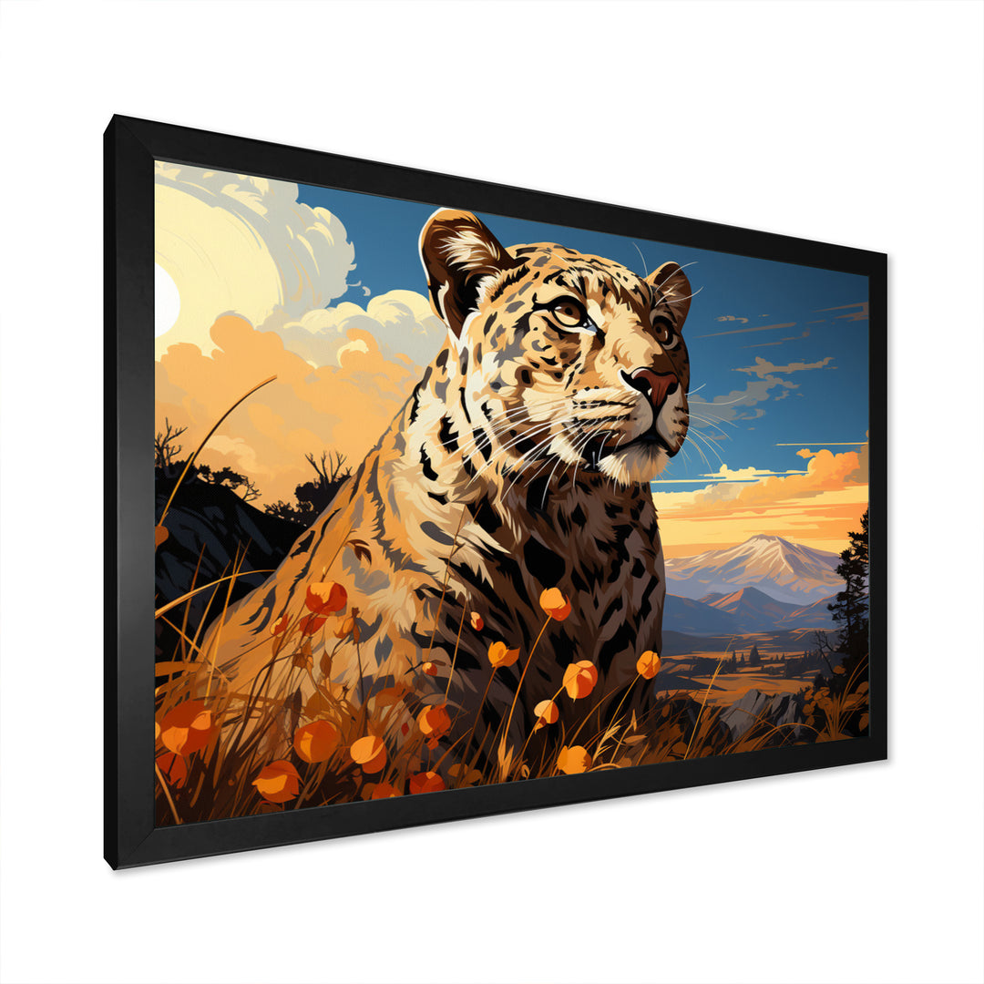 Leopard Lookout In Africa - Leopard Wall Art Prints