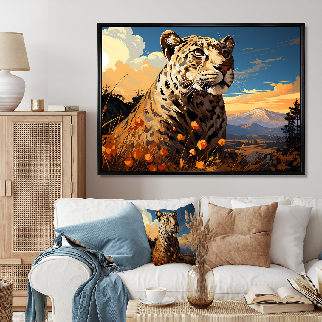 Leopard Lookout In Africa - Leopard Wall Art Prints