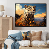 Leopard Lookout In Africa - Leopard Wall Art Prints