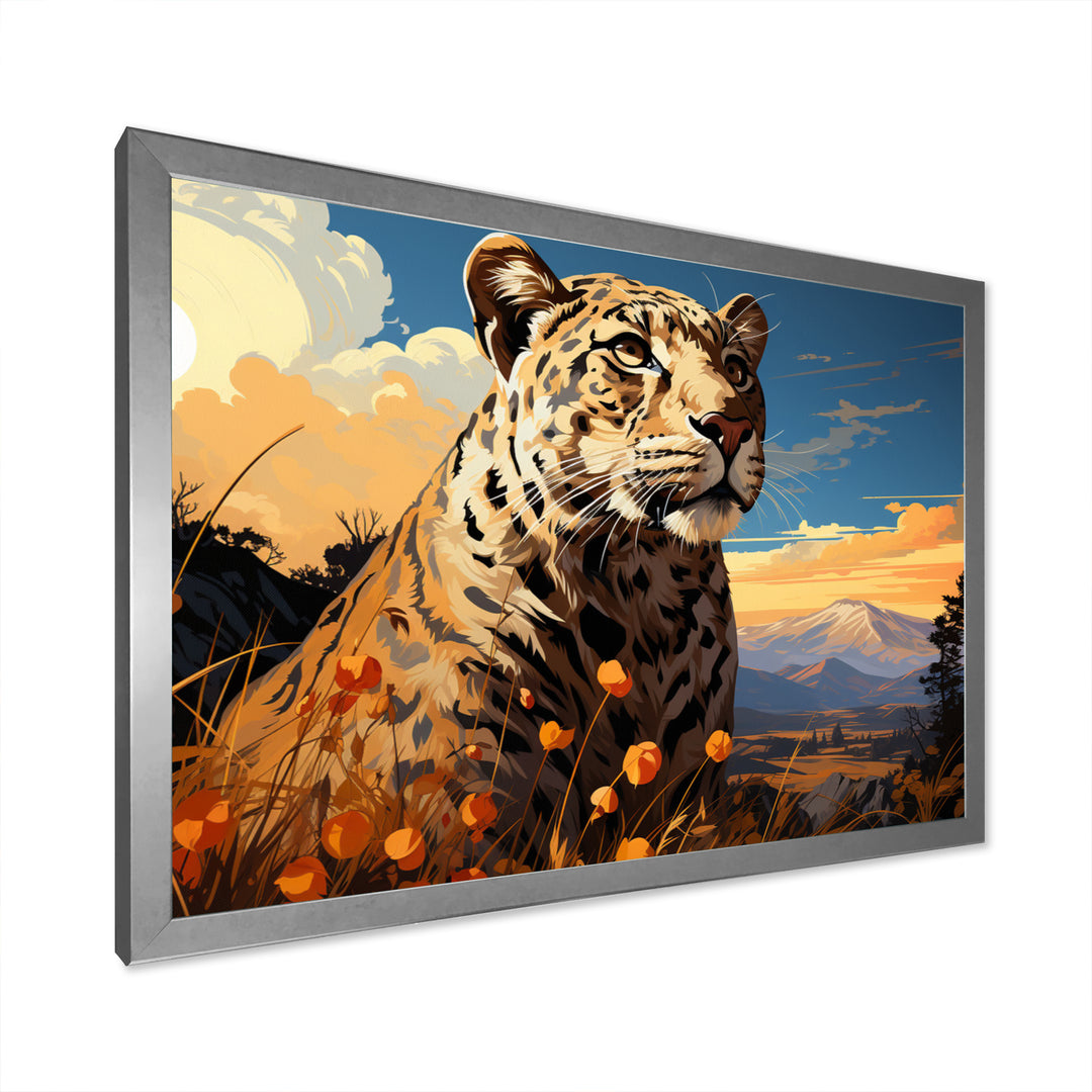 Leopard Lookout In Africa - Leopard Wall Art Prints