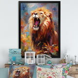 Lion Impressionist Serenade Impressionist - Lion Bedroom Wall Art