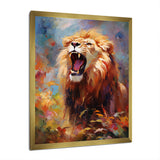 Lion Impressionist Serenade Impressionist - Lion Bedroom Wall Art