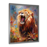 Lion Impressionist Serenade Impressionist - Lion Bedroom Wall Art