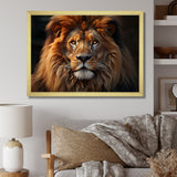 Lion Portrait - Lion Wall Decor