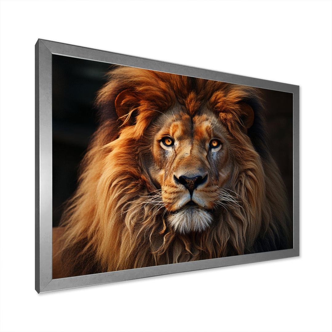 Lion Portrait - Lion Wall Decor