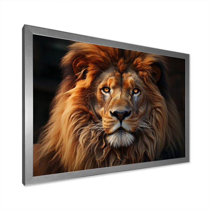 Lion Portrait - Lion Wall Decor