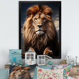 Lion Regal King - Lion Wall Art Prints