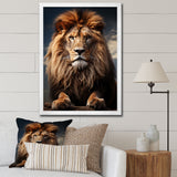 Lion Regal King - Lion Wall Art Prints