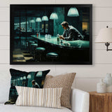 Masterpiece Nighthawks By Edward II - Landscapes Canvas Wall Art