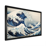 Masterpiece The Great Wave Of Kanagawa IV - Landscapes Canvas Wall Art