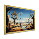 Masterpiece The Persistence Of Memory Surrealism II - Landscapes Canvas Wall Art