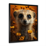 Orange Brown Meercat Animal - Meercat Wall Art Prints