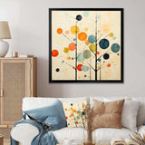 Beige Mid Century Minimalist Masterpiece - Abstract Canvas Wall Art