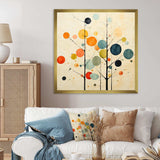 Beige Mid Century Minimalist Masterpiece - Abstract Canvas Wall Art