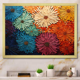 Mid Century Sunburst Serenade III - Abstract Canvas Wall Art