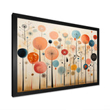 Colorful Mid Century Whimsical Wallpapers - Abstract Canvas Wall Art