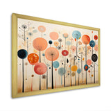 Colorful Mid Century Whimsical Wallpapers - Abstract Canvas Wall Art