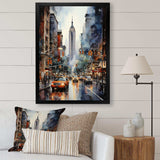 New York City That Never Sleeps II - Cityscapes Canvas Wall Art