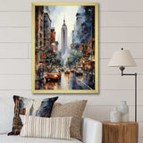 New York City That Never Sleeps II - Cityscapes Canvas Wall Art