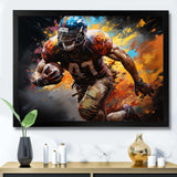 Football Spectacle Of - Sports Canvas Wall Art