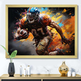 Football Spectacle Of - Sports Canvas Wall Art