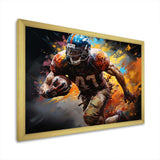 Football Spectacle Of - Sports Canvas Wall Art