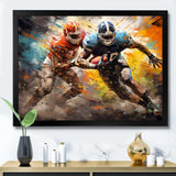 Football The Winning II - Sports Canvas Wall Art