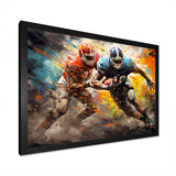 Football The Winning II - Sports Canvas Wall Art