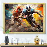 Football The Winning II - Sports Canvas Wall Art