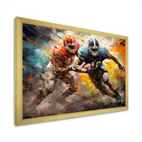 Football The Winning II - Sports Canvas Wall Art