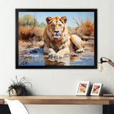 Okavango Harmony Create - Lion Home Decor Art
