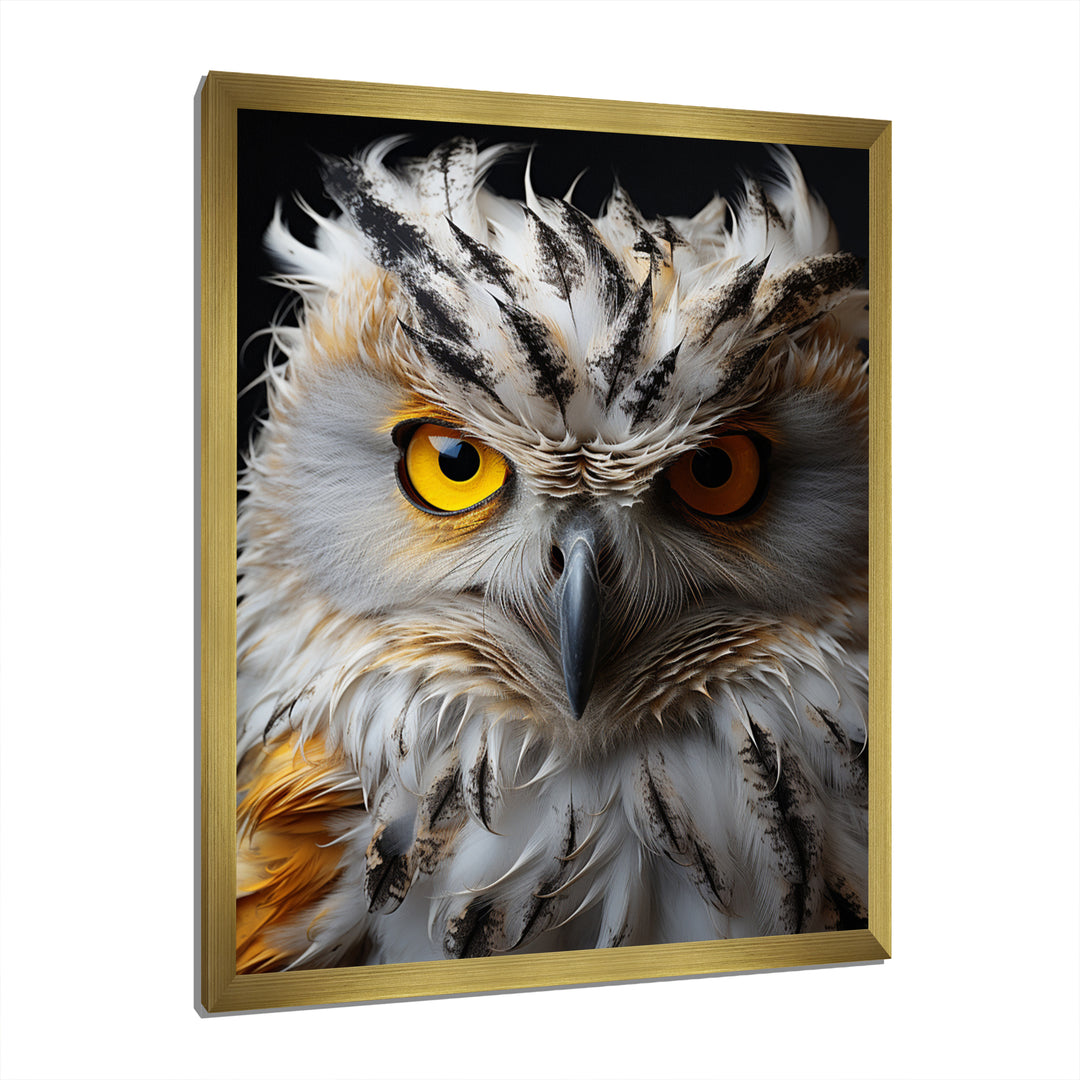 Grey Owl Animal Monochrome National - Owl Wall Decor