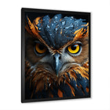 Brown Owl Animal Portrait - Owl Wall Decor