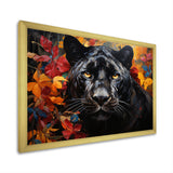 Panther Elusive Panther Collage - Panther Living Room Wall Art