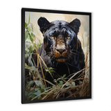 Panther En Plein Air - Panther Canvas Wall Art