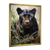 Panther En Plein Air - Panther Canvas Wall Art