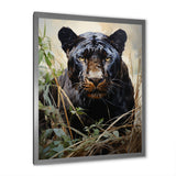 Panther En Plein Air - Panther Canvas Wall Art