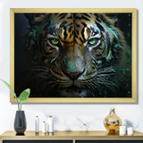Black White Panther Eyes Of The Night - Panther Wall Art Prints