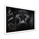 Black White Panther Nocturnal Majesty Scratchboard - Panther Wall Art Prints